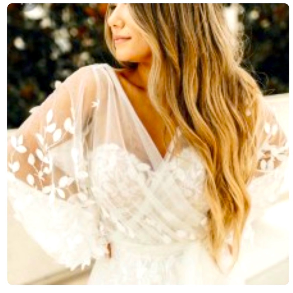 All Who Wander bridal gown topper/wrap